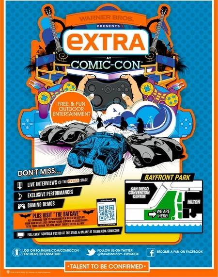 Warner Bros. Brings Extra Exhibit to Comic-Con 2012!