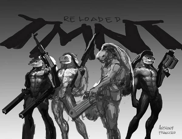 Teenage Mutant Ninja Turtles Rejected Turtle Designs