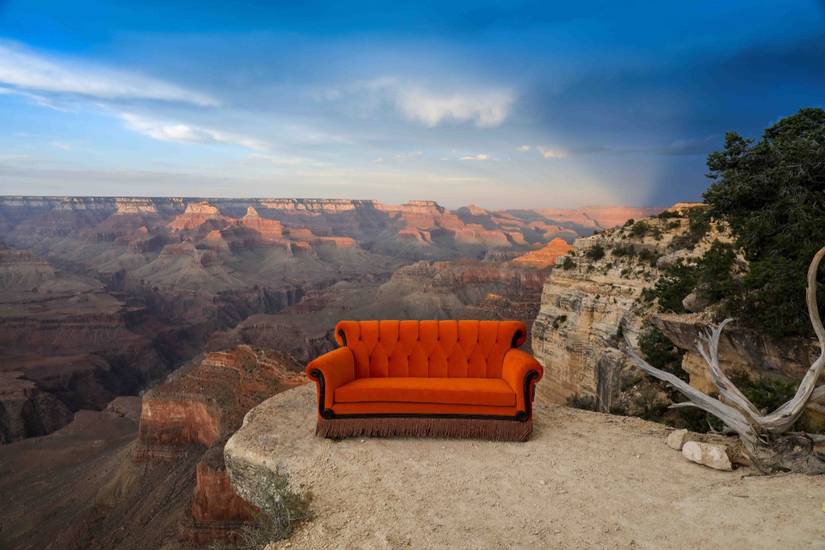 Friends Central Perk Sofa Is Going on a World Tour