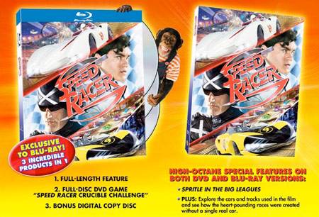 Speed Racer Drives Up to DVD and Blu-Ray on September 16th
