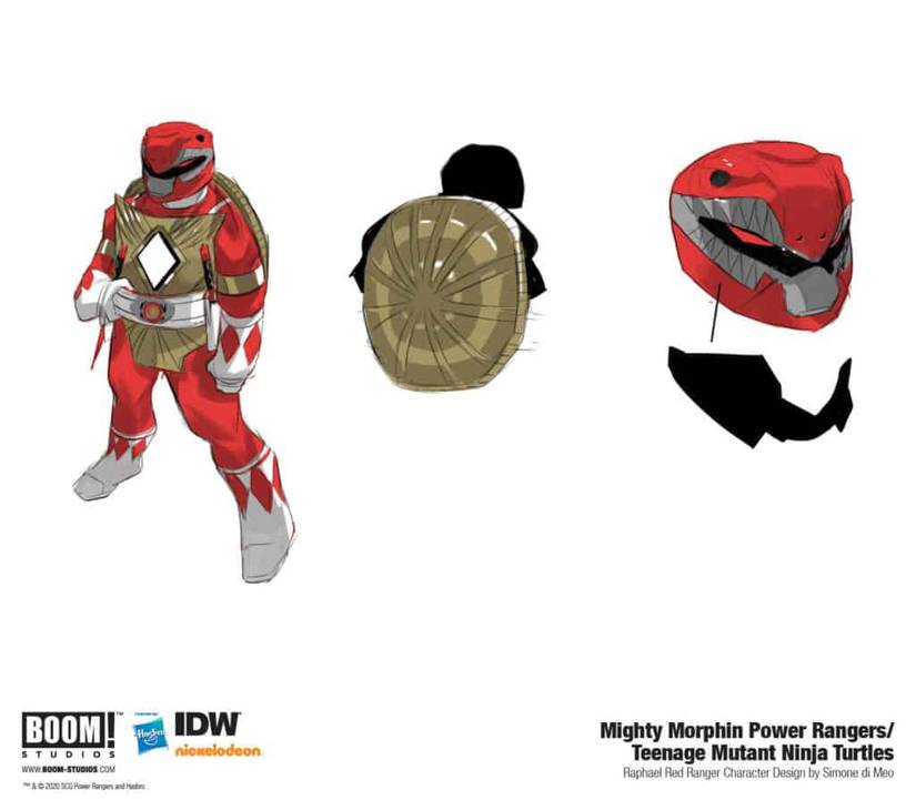 Turtle Rangers Revealed in Power Rangers / Teenage Mutant Ninja Turtles ...