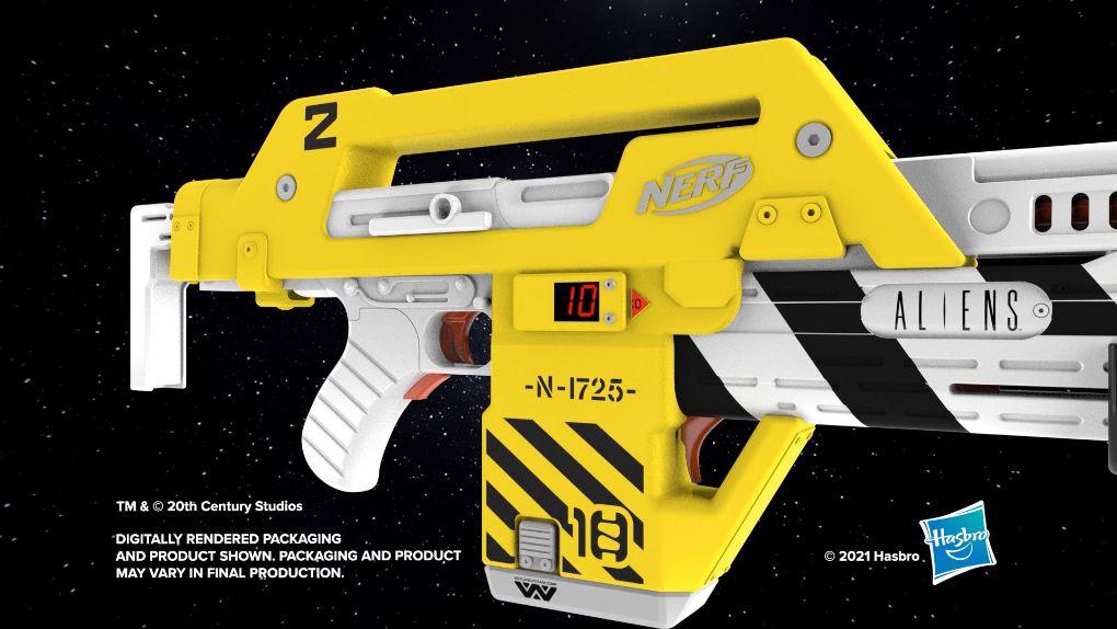 Hasbro Celebrates Aliens 35 Anniversary with Nerf LMTD M41A Pulse
