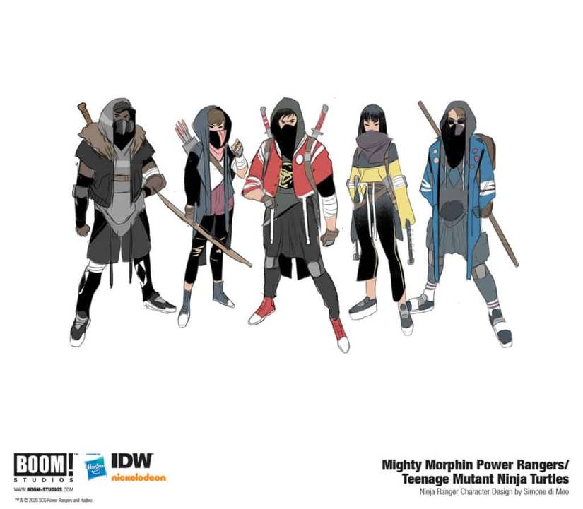 Turttle Ranger Turtle Rangers Revealed in Power Rangers / Teenage Mutant Ninja Turtles ...