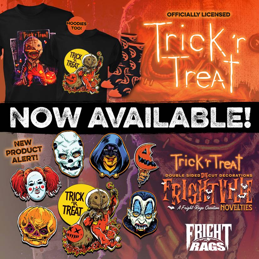 Fright-Rags Unveils Stephen King and Trick 'r Treat Collections