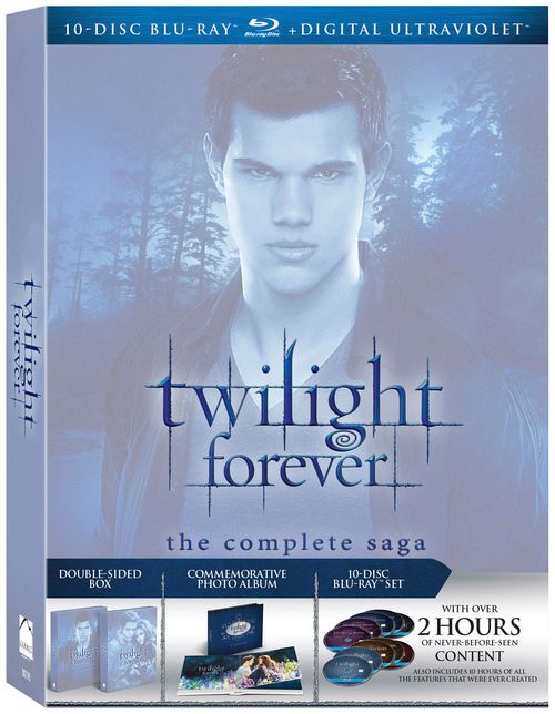 Twilight Forever: The Complete Saga Blu-ray and DVD Will Debut