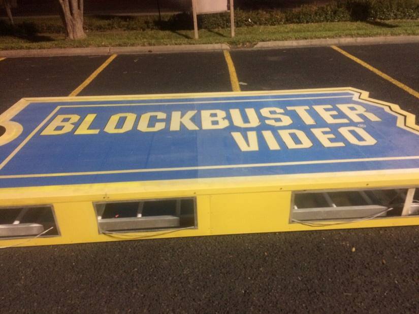Put an Original Blockbuster Video Marquee on Your House Right Now for ...