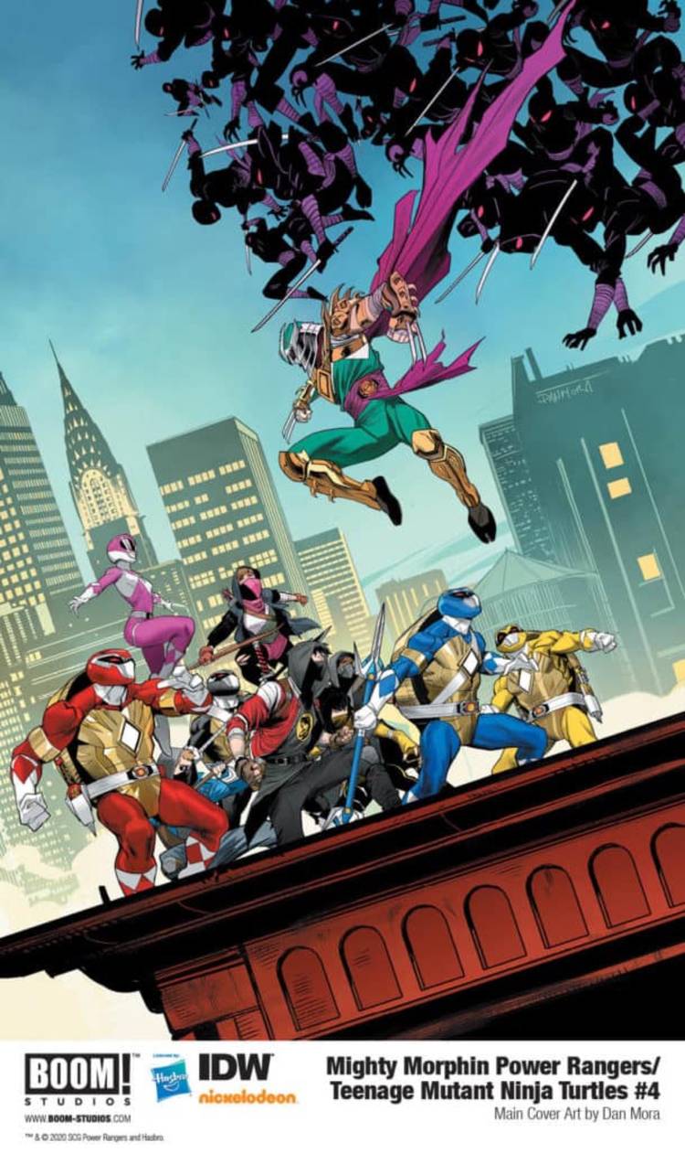 Power Rangers Turtle Version Turtle Rangers Revealed in Power Rangers / Teenage Mutant Ninja Turtles ...