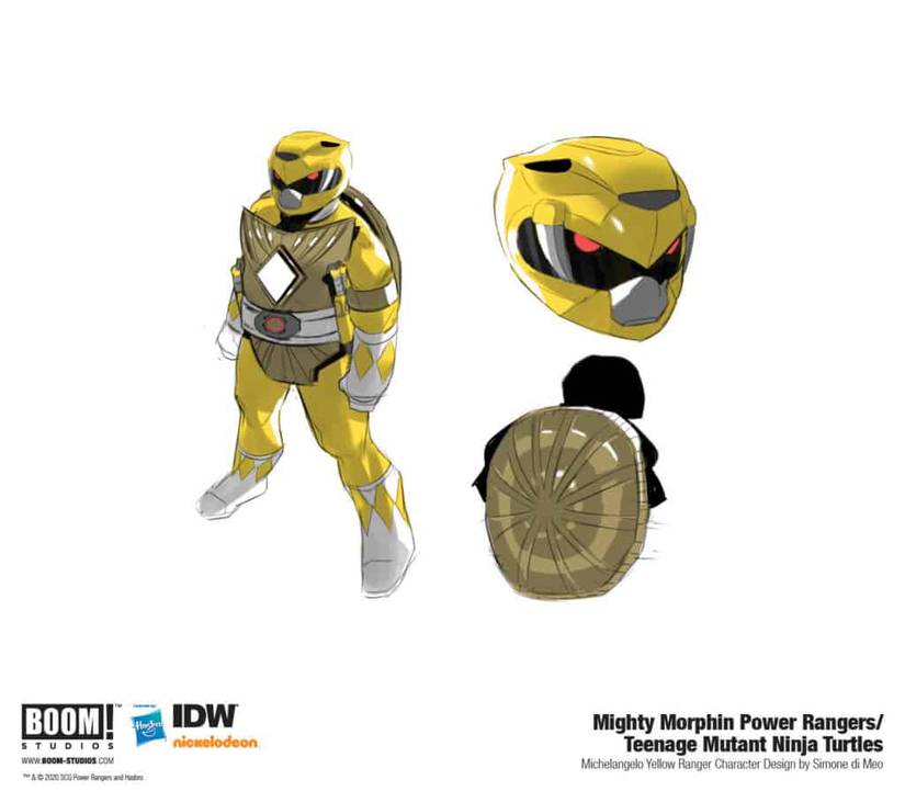 Turtle Rangers Revealed in Power Rangers / Teenage Mutant Ninja Turtles ...