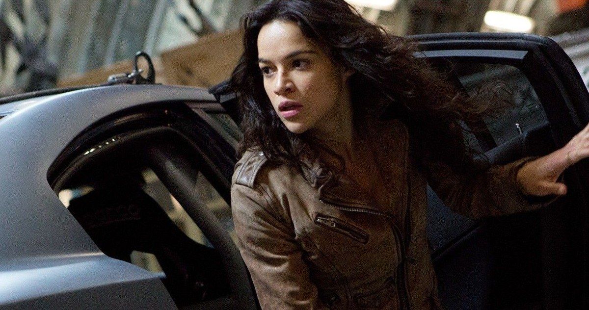 open lace back dress Furious Seven with Michelle Rodriguez as Letty in Red 8 x 10 Inch Photo at  Amazon's Entertainment Collectibles Store