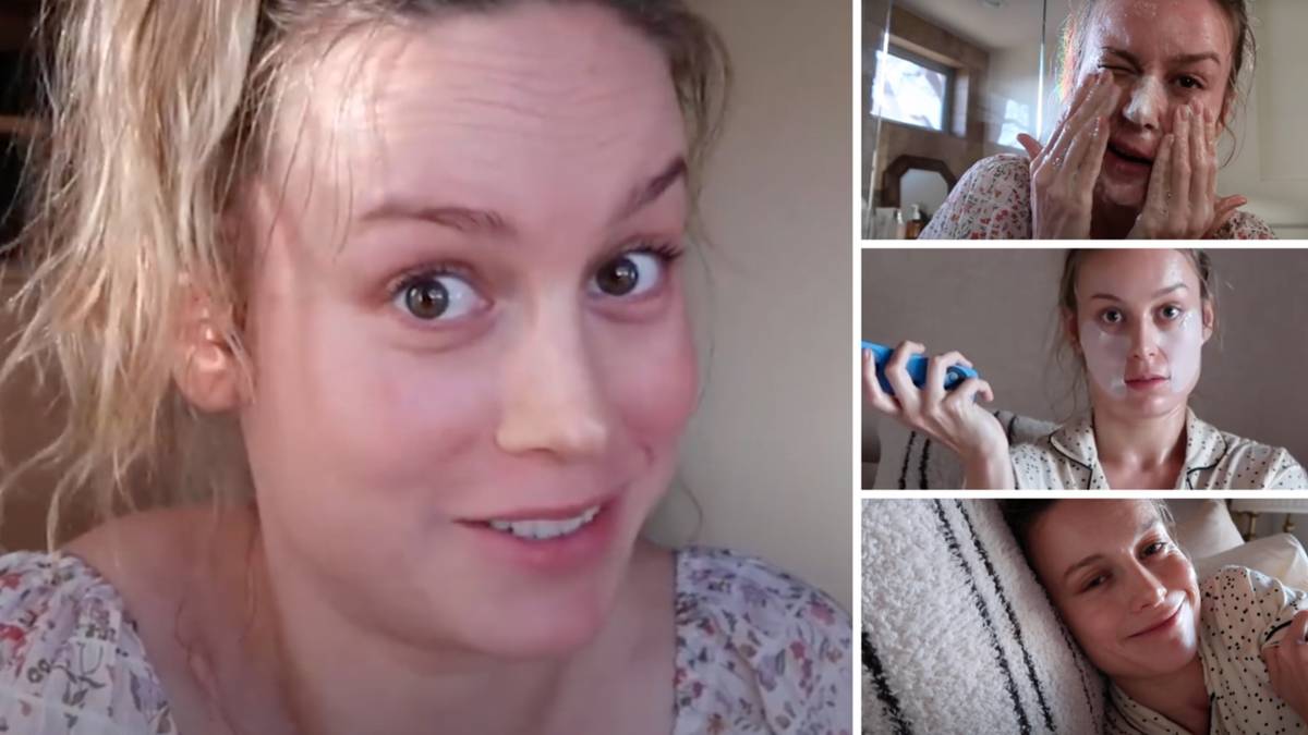 Brie Larson Shares Her Nighttime Routine in New Video, and It's a ...