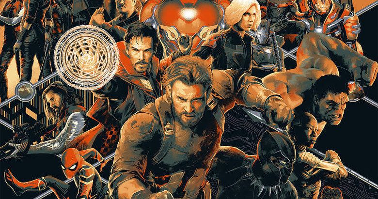 Infinity War Gets a Jaw-Dropping Mondo Poster for Comic-Con