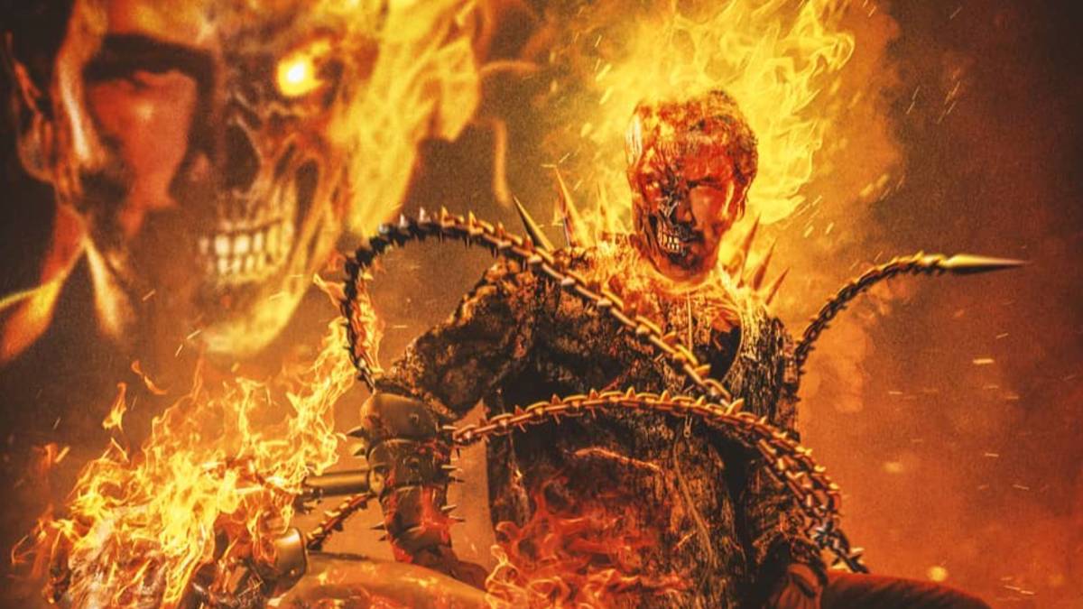 Keanu Reeves Is the MCU's New Ghost Rider in Fiery Fan Art