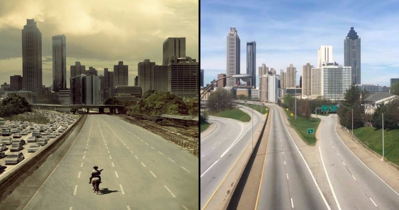 Original The Walking Dead Season 1 Poster Gets Recreated on Empty