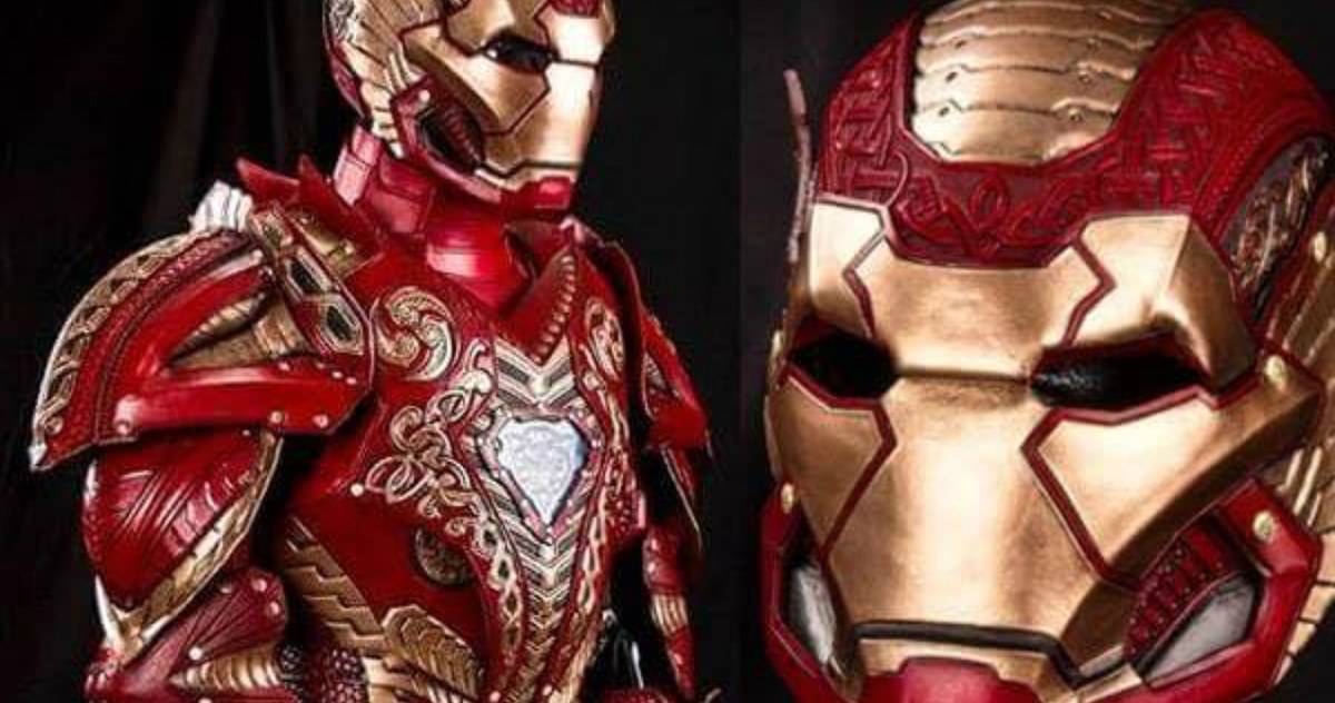 asgardian iron man helmet Marvel Legends Series Premium Electronic with Light FX, Avengers: Endgame Adult Collectible Roleplay Gear : Clothing, Shoes & Jewelry RDJ Teases Asgardian Iron Man