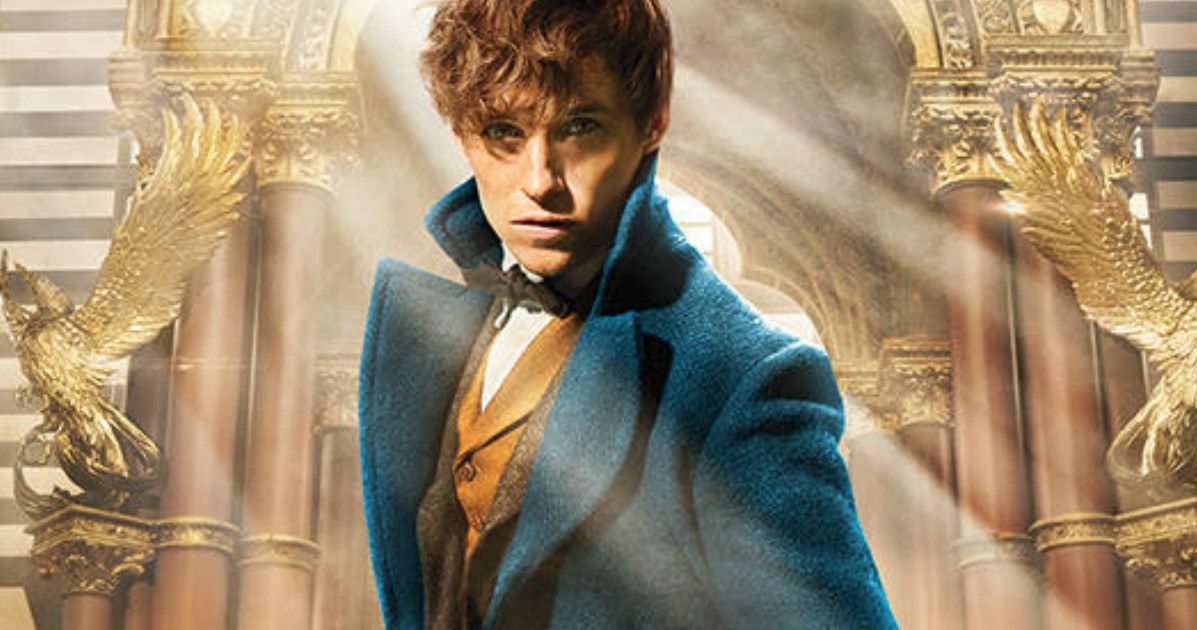 Fantastic Beasts First Look at Eddie Redmayne as Newt Scamander