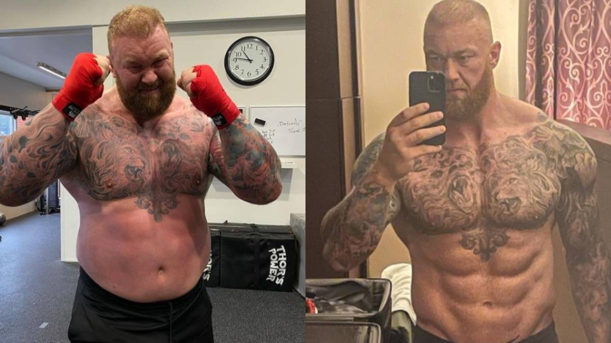 Thor Got Game of Thrones Star Thor Bjornsson (aka the Mountain) Shows Off His ...