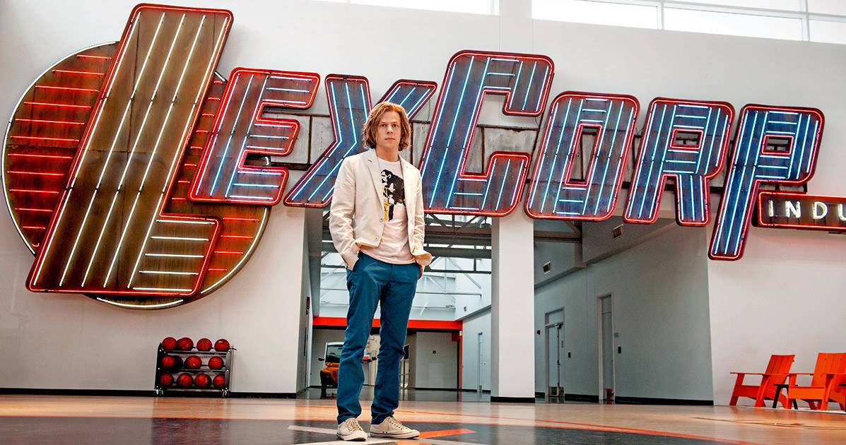 Batman v Superman Photos Show Off Lex Corp Industries