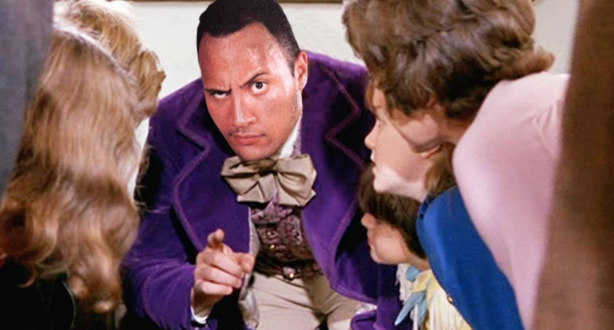The Rock as Willy Wonka? It Almost Happened