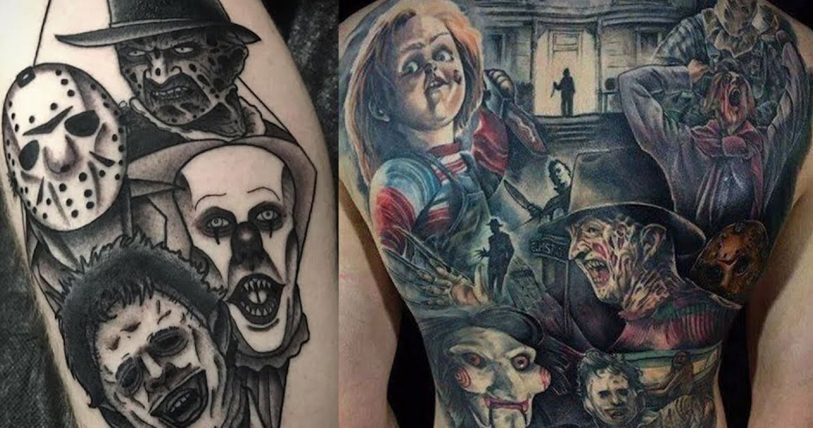 Horror Movie Tattoos: Bold & Unforgettable