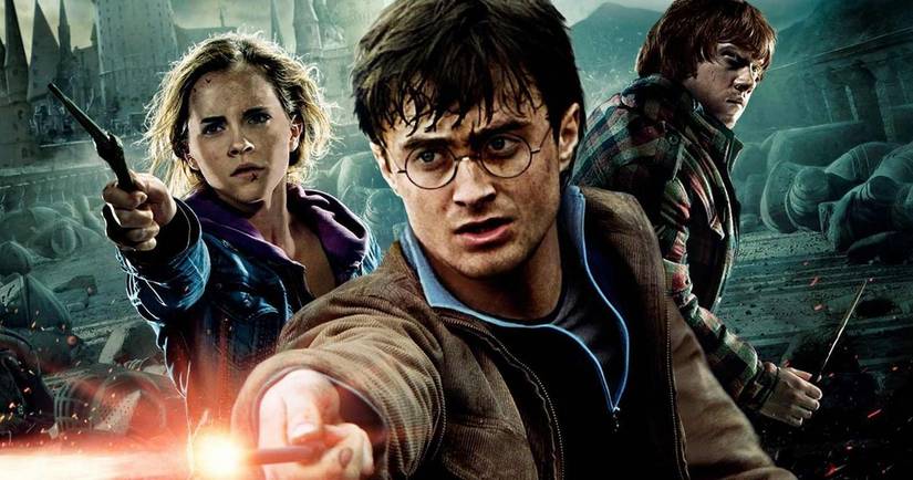 Harry Potter Trio Ron, Harry and Hermione