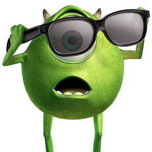 Monsters Inc. 3D Poster