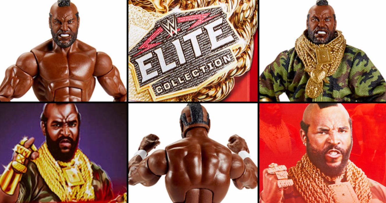 Mr. T Gets a WWE Elite Collection Action Figure as a Comic-Con