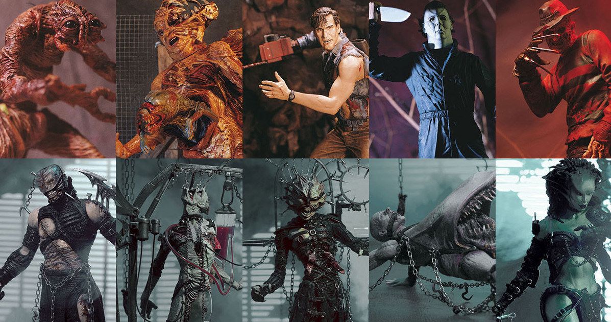 McFarlane Toys Brings Back Movie Maniacs & Tortured Souls Horror