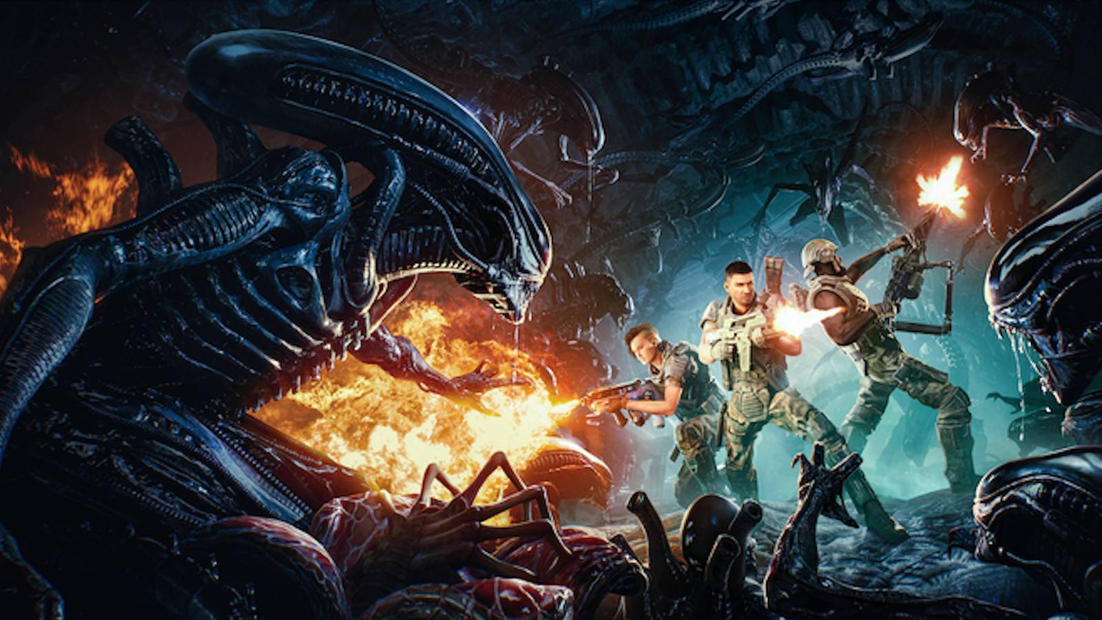 Aliens: Fireteam Video Game Trailer Reveals Xenomorphs Vs. Colonial ...