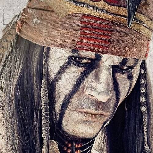 The Lone Ranger Poster with Johnny Depp