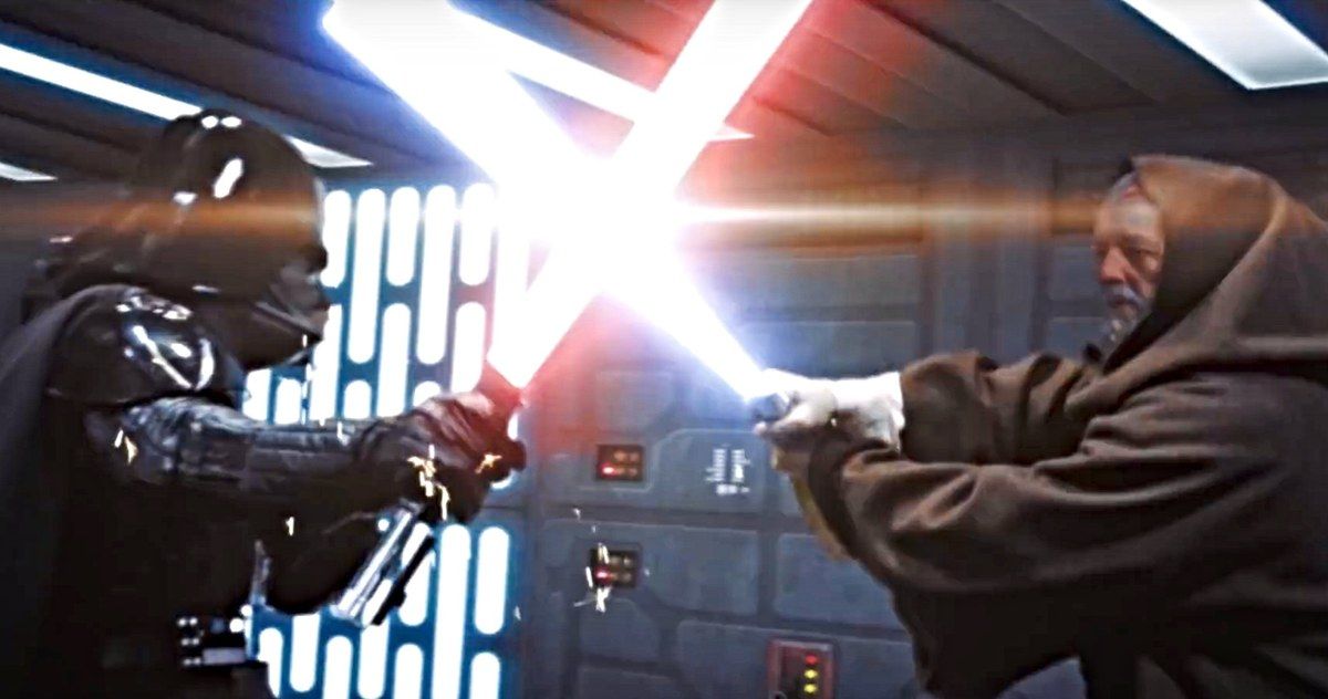 Kenobi Vs. Vader Lightsaber Duel Reimagined in Incredible Fan-Made
