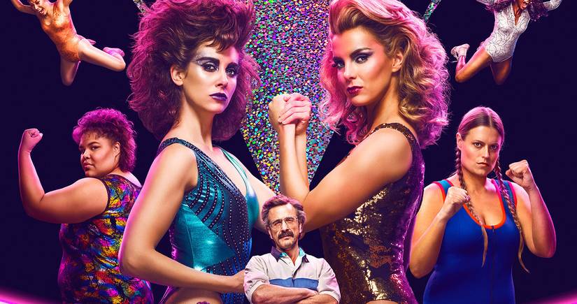 GLOW on Netflix starring Alison Brie and Marc Maron