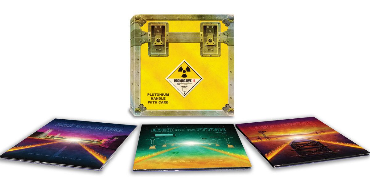 Back to the Future Trilogy Soundtrack Vinyl Art Revealed