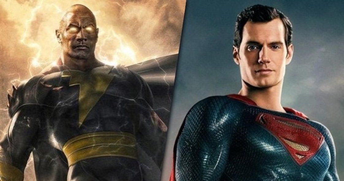 Henry Cavill's Superman Teams Up With Shazam To Fight The Rock's Black Adam  In DC Movie Fan Trailer