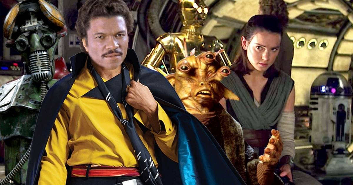 Leaked Star Wars 9 Art Shows Old Lando, New Characters & Kylo's Mask?