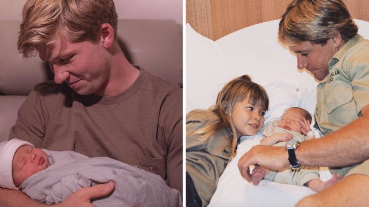 Robert Irwin Channels His Crocodile Hunter Dad Steve in First Photo