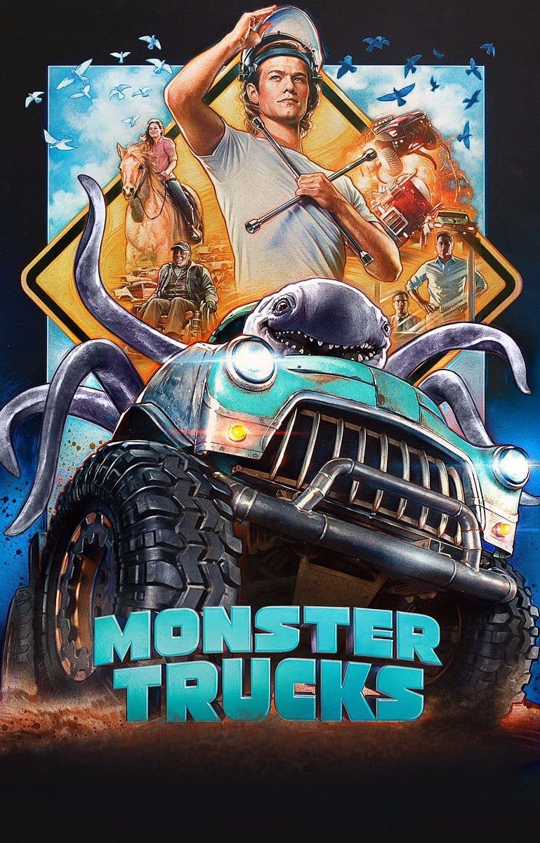 Monster Trucks Trailer #2: Meet Creech the Truck-Eater