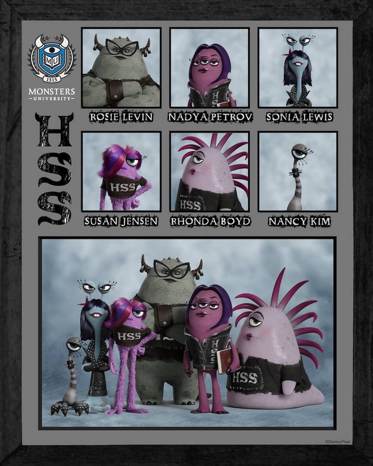 Slugma Oozma Python Monsters University Fraternity and Sorority Photo Gallery