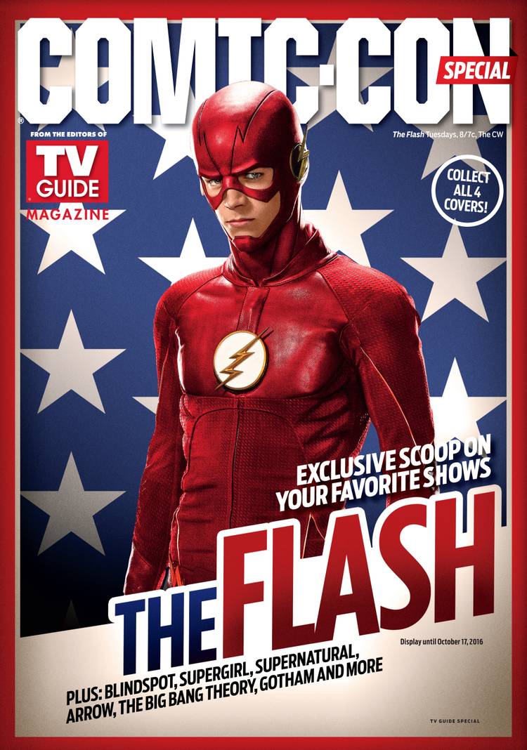 Supernatural, Supergirl & Flash Comic-Con 2016 TV Guide Covers Unveiled