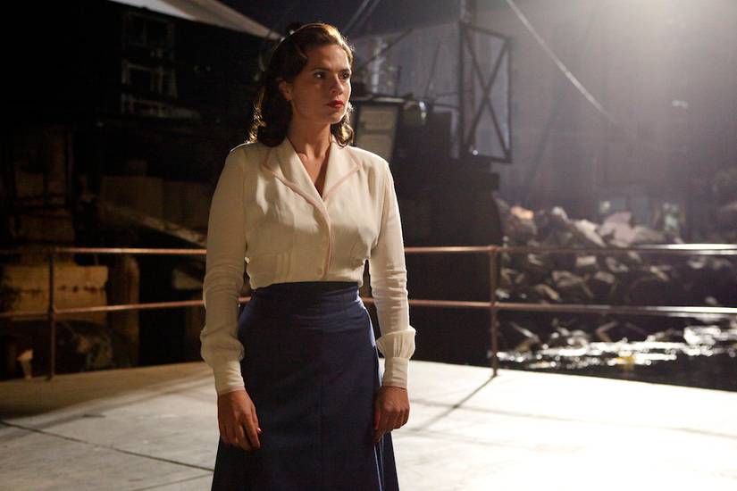 Hayley Atwell Goes to Work in New Agent Carter Photos