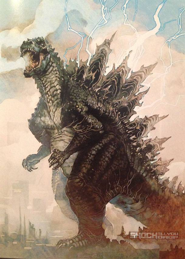 Godzilla Music Featurette, Alternative Monster Designs and New Photos