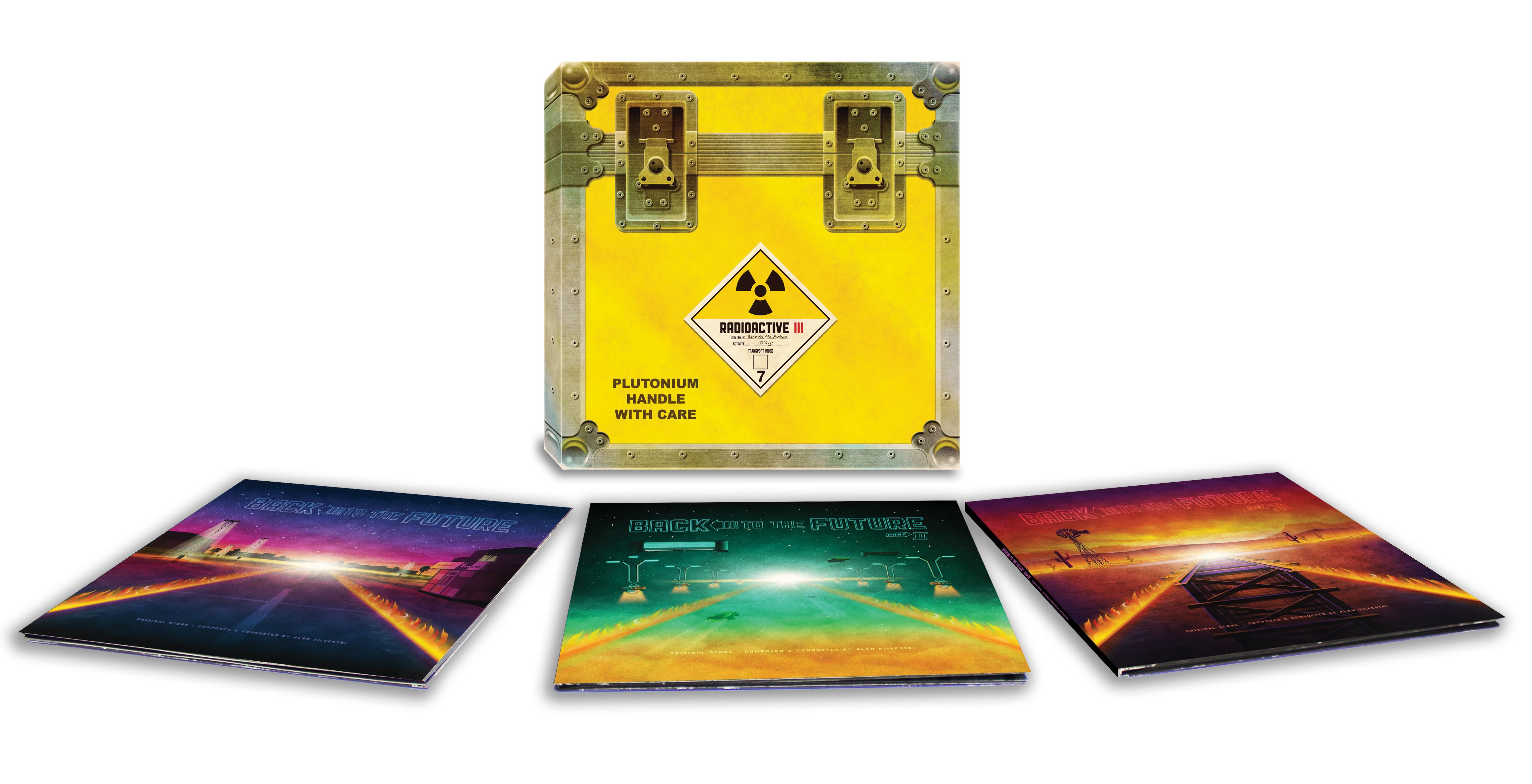 Back to the Future Trilogy Soundtrack Vinyl Art Revealed