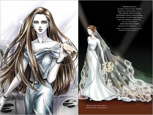 The Twilight Saga: Breaking Dawn Wedding Dress Concept Art