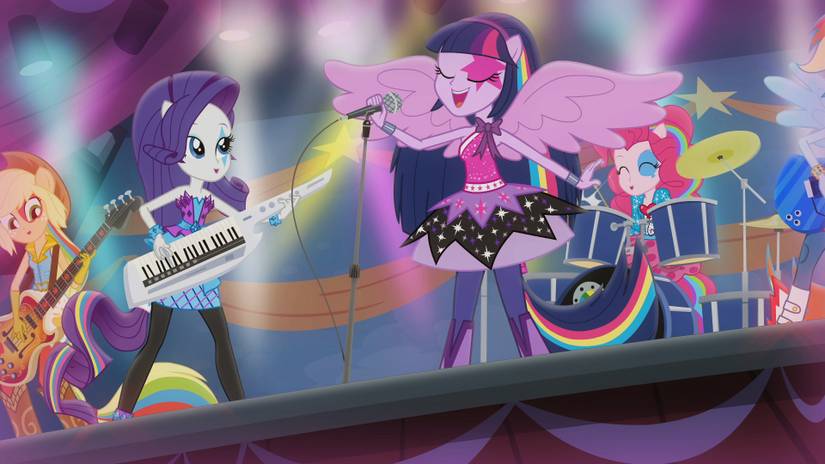 My Little Pony: Rainbow Rocks Music Videos, Photos and Clip