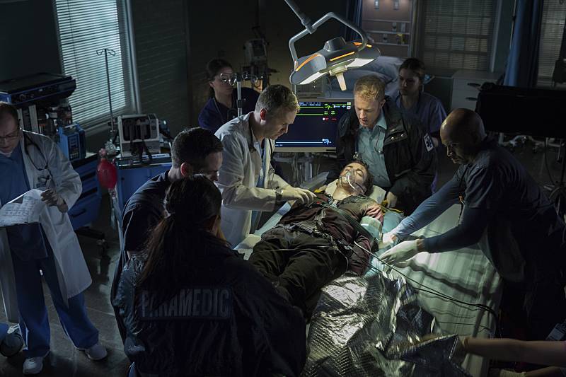 Flash Premiere Photos with Grant Gustin and John Wesley Shipp