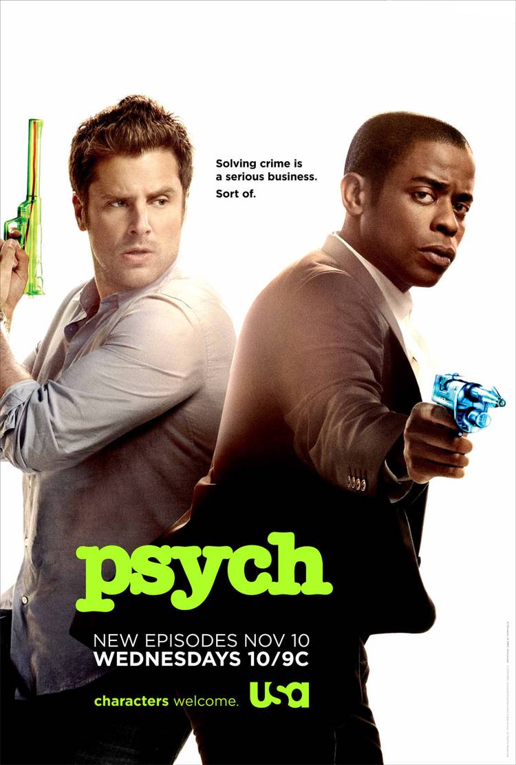 James Roday and Dule Hill Talk Psych