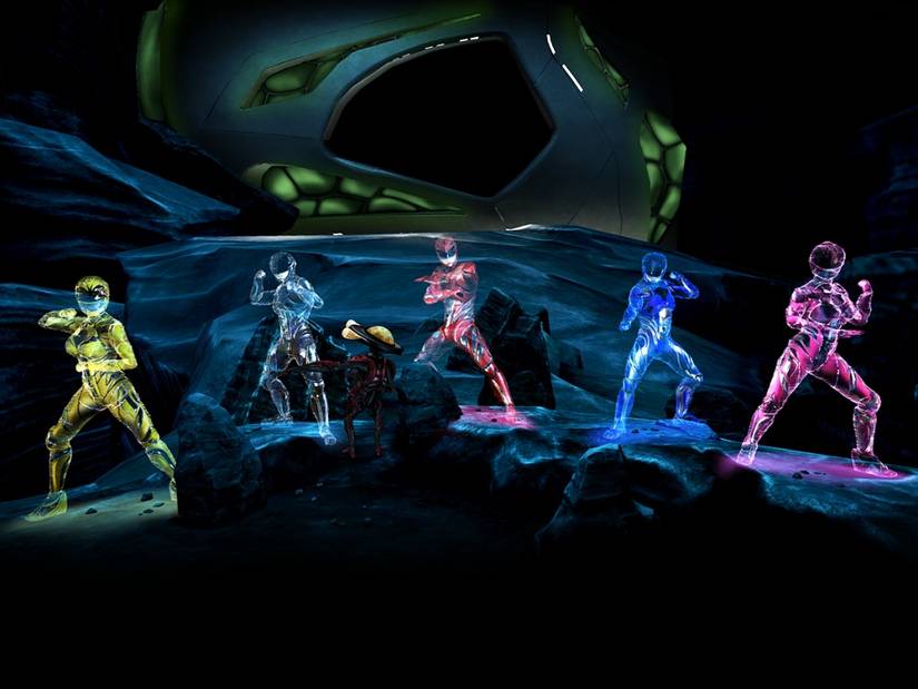 Power Rangers VR Art Has Best Look Yet at Alpha 5 and the Zords