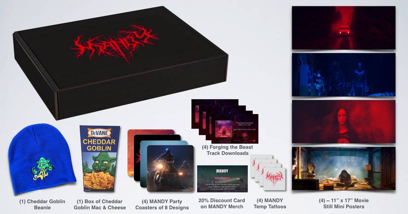 First Mandy Merch Includes Awesome T-Shirts & Cheddar Goblin Mac & Cheese