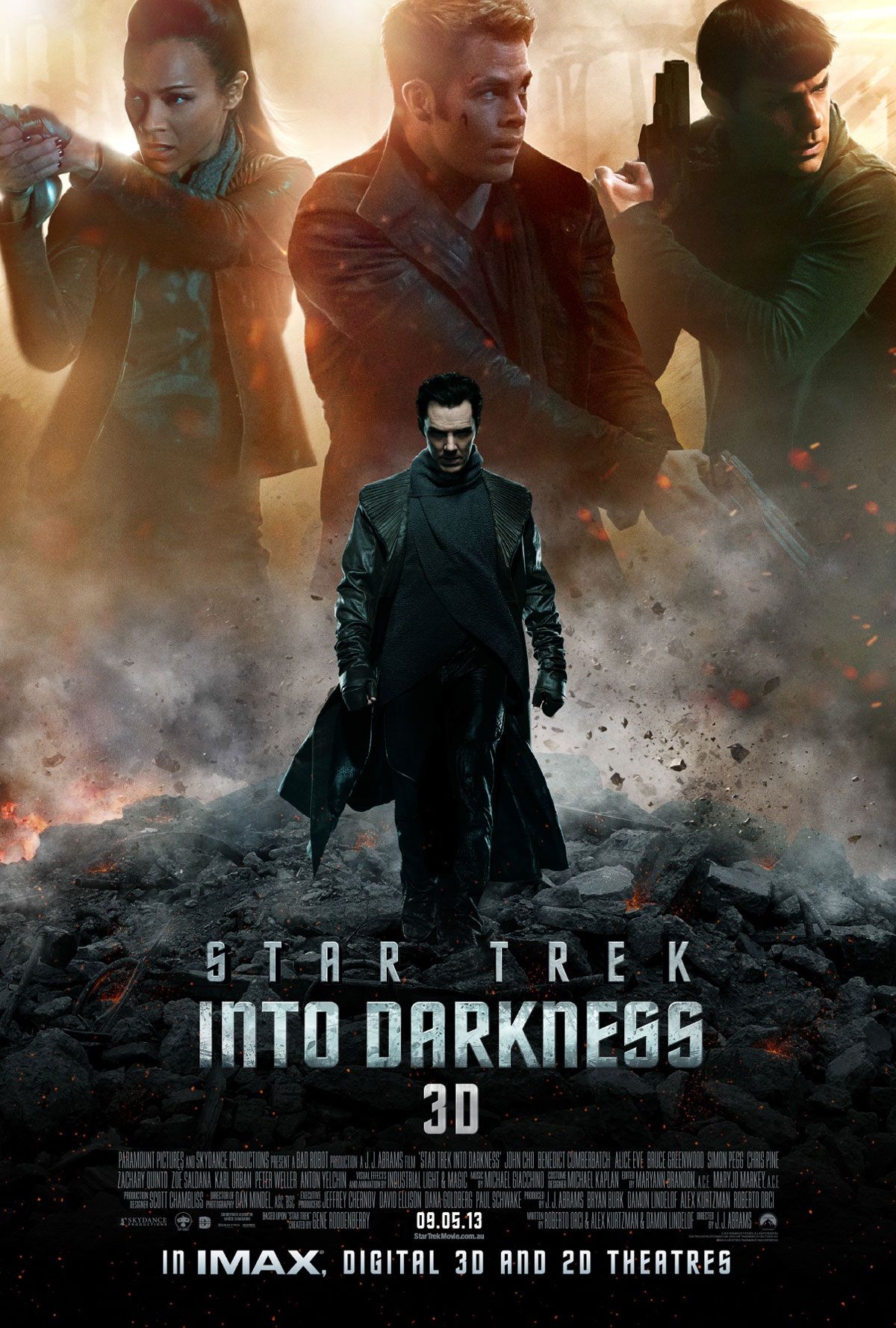New Star Trek Into Darkness Poster