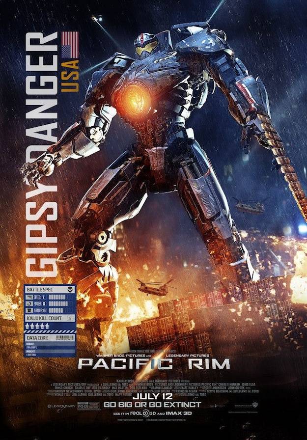 Pacific Rim Scene 12 Minutes Behind-the-Scenes of Pacific Rim and Two New Battle Posters