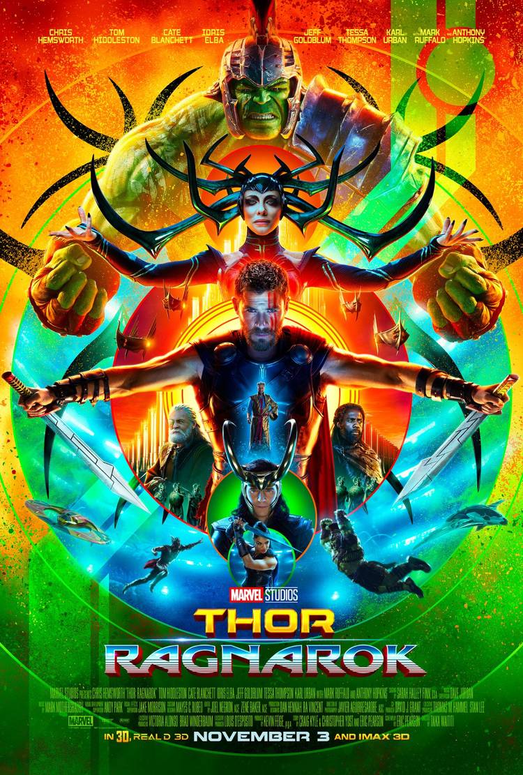 Thor Gets Barbaric in Colorful New Ragnarok Character Posters